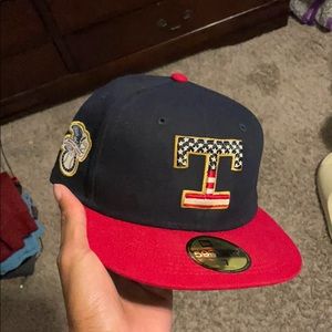 Texas Rangers fitted cap